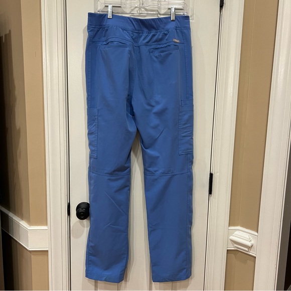 Figs Scrub Set Men's Ceil Blue Medium Leon Three Pocket Top Axim Cargo - Picture 9 of 11